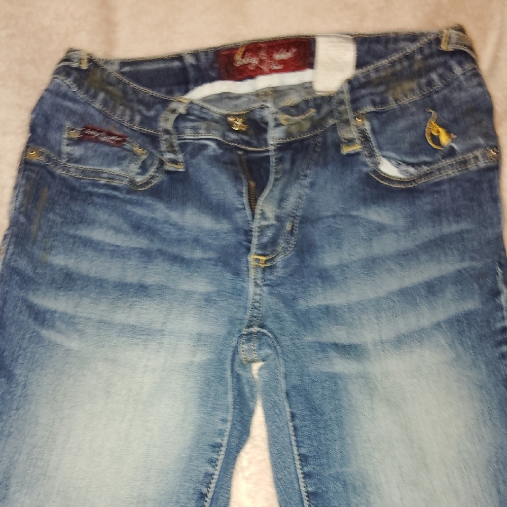 Baby Phat Blue Boot Cut Jeans